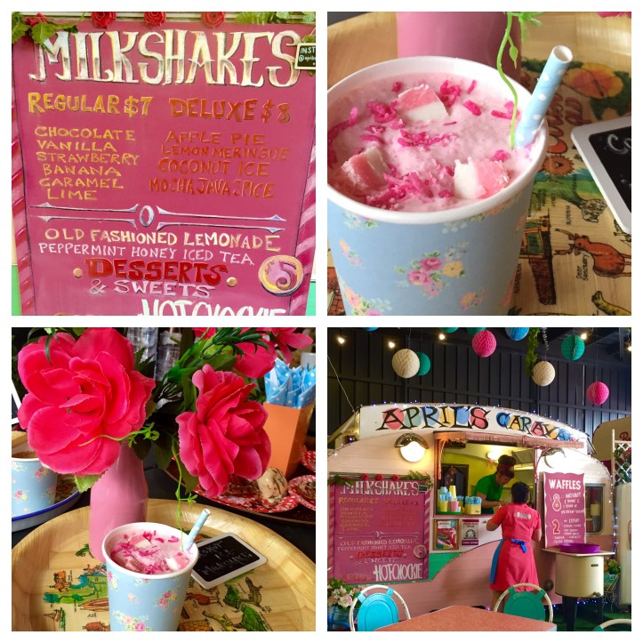 Milkshakes from April's Caravan at the Hamlet